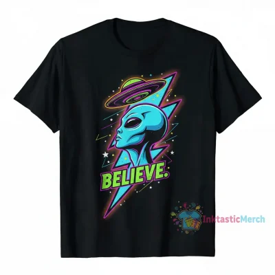 Believe Cool Alien T-Shirt