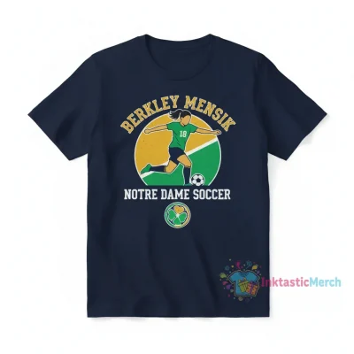 Berkley Mensik Notre Dame Women's Soccer Player Vintage T-Shirt