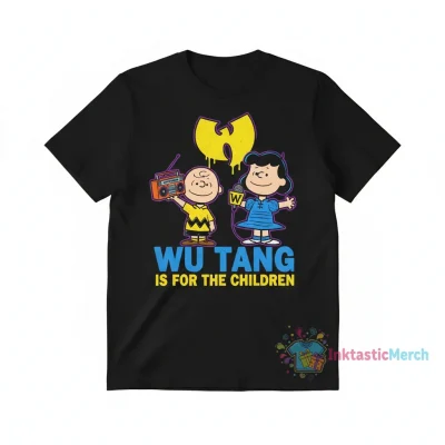 Charlie Brown & Lucy Van Pelt Wu-Tang "For the Children" Tee