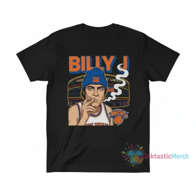 Billy Joel "MSG Smoking" New York Knicks Fan T-Shirt