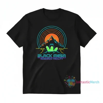 Black Mesa Research Facility T-Shirts Men's Heavyweight T-shirt