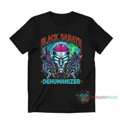 Black Sabbath Dehumanizer Shirt - Vintage Heavy Metal Band Tee - Men's Classic Fit