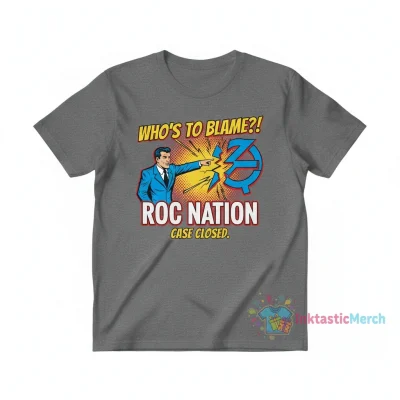 Rocnation 'Blame' Graphic Tee