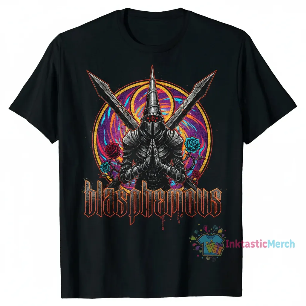 Blasphemous T-Shirts Men's Heavyweight T-shirt 1 Blasphemous T-Shirts Men's Heavyweight T-shirt