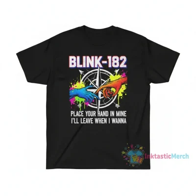 Blink-182 'Place Your Hand In Mine, I'll Leave When I Wanna' Premium Tee