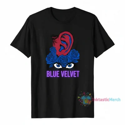 Blue Velvet Frank David Lynch Movie T-Shirt Men's Heavyweight T-shirt