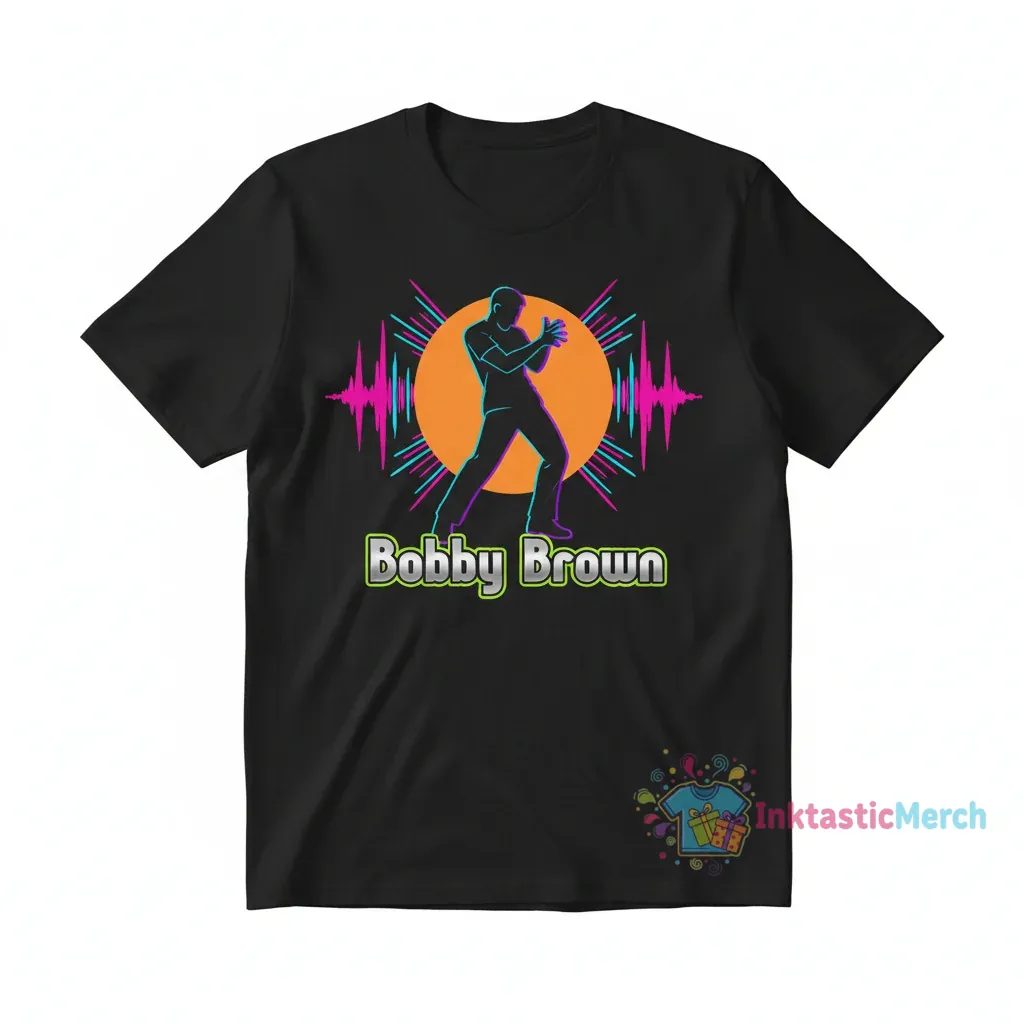 Bobby Brown Shirt - 100% Ring-Spun Cotton, Retail Fit Tee 1 Bobby Brown Shirt - 100% Ring-Spun Cotton, Retail Fit Tee