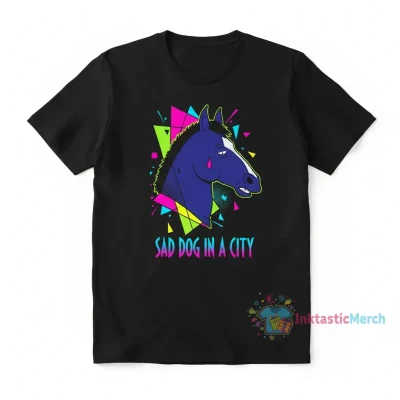 Bojack Horseman Bojack Men's Heavyweight T-Shirt - Black, Size S