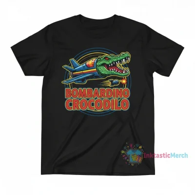 Bombardino Crocodilo Jet Shirt