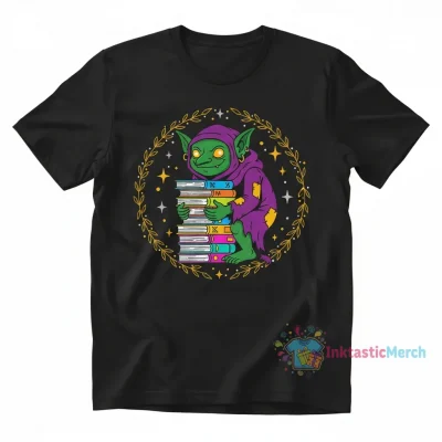 Book Goblin Men's Heavyweight T-Shirt - Black, Size S