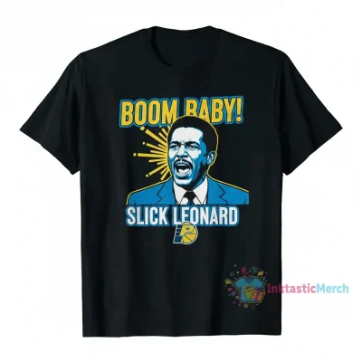 Boom Baby Indiana Pacers & Bobby "Slick" Leonard Fan T-Shirt