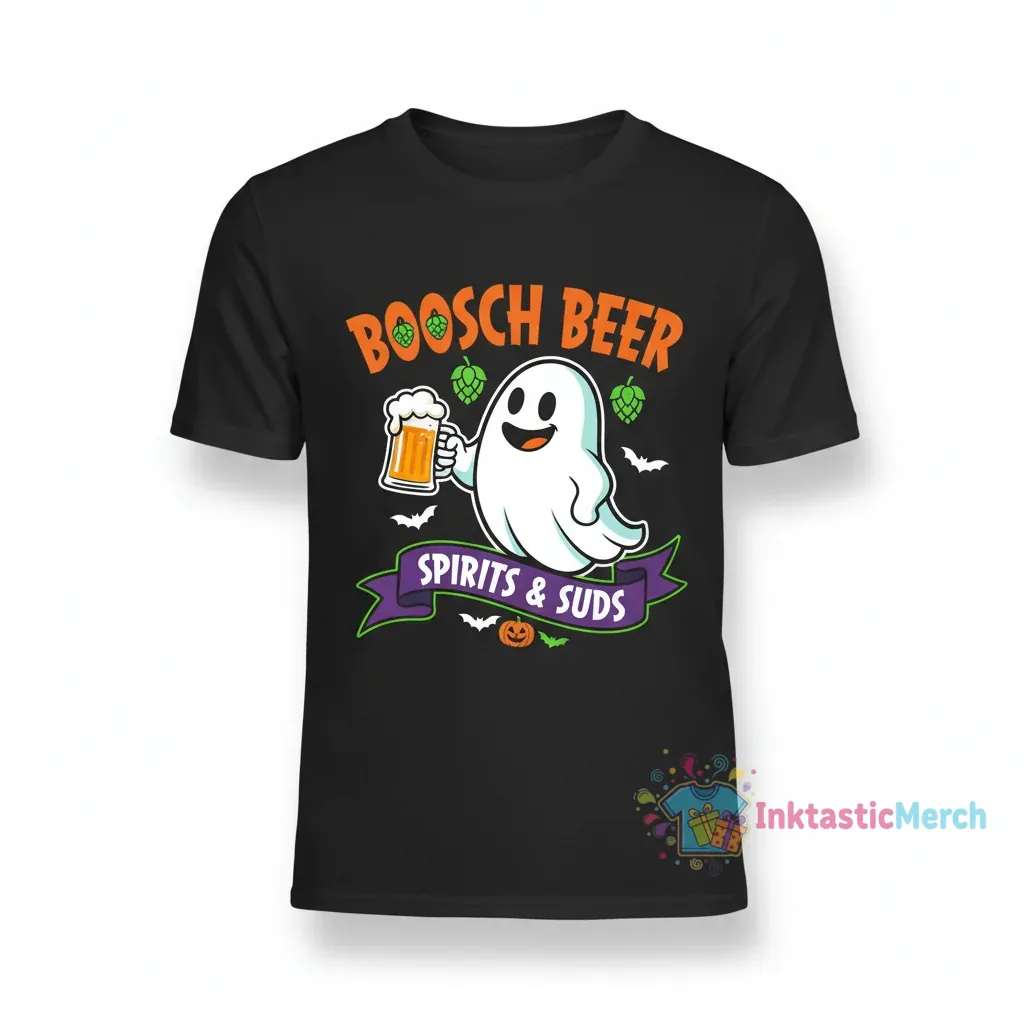 Boosch Beer Ghost Halloween Shirt - Durable, Comfortable & Stylish 1 Boosch Beer Ghost Halloween Shirt - Durable, Comfortable & Stylish