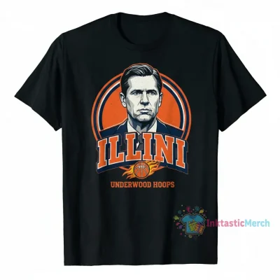 Brad Underwood Illinois Fighting Illini Basketball Fan T-Shirt