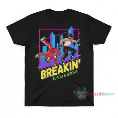 Breakin Turbo and Ozone 80s Movie T-Shirt