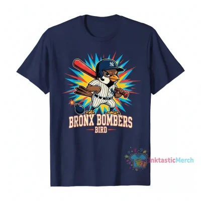 New York Yankees Bronx Bombers Bird T-Shirt