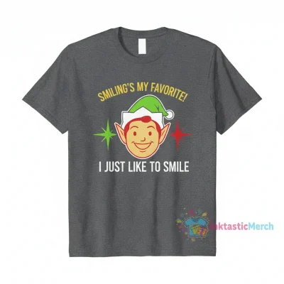 Buddy the Elf Smiling's My Favorite - I Just Like to Smile Shirt