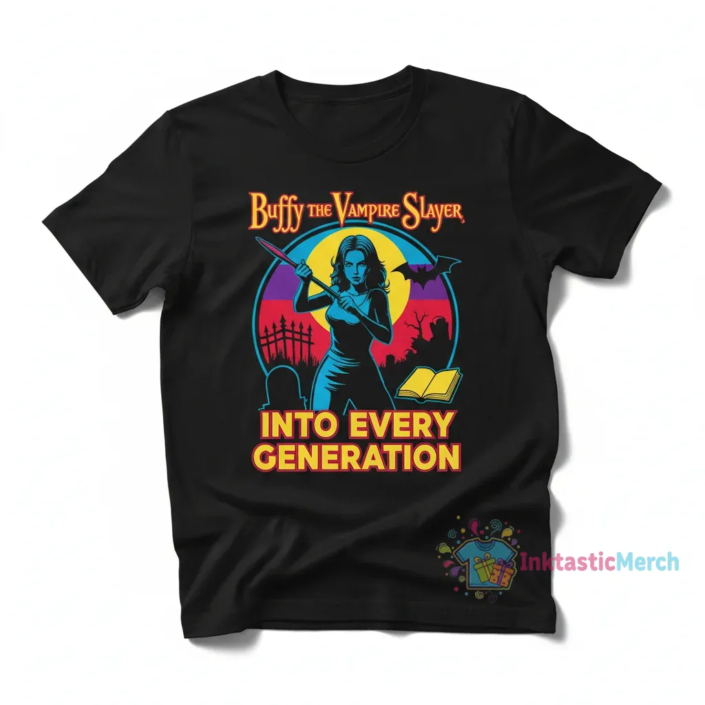 Buffy The Vampire Slayer: Into Every Generation T-Shirt 1 Buffy The Vampire Slayer: Into Every Generation T-Shirt