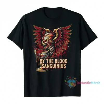 Blood Angels Sanguinius Warhammer 40k Men's Heavyweight T-Shirt - Black (Size S)