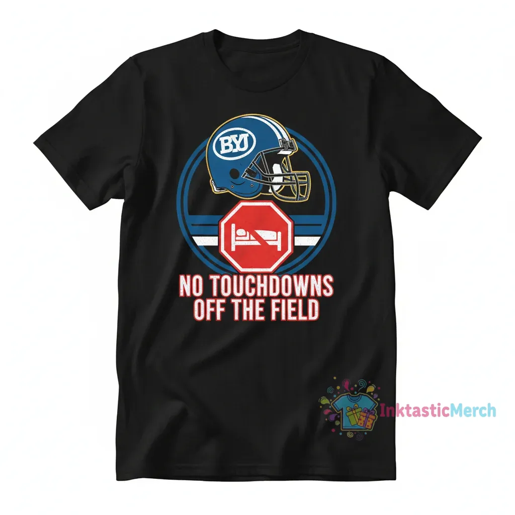 BYU Football: No Sex Allowed Tee - Durable & Comfortable 1 BYU Football: No Sex Allowed Tee - Durable & Comfortable