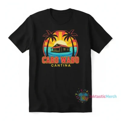 Cabo Wabo 'Catina' Heavyweight Men's T-Shirt - Classic Black (Size S)