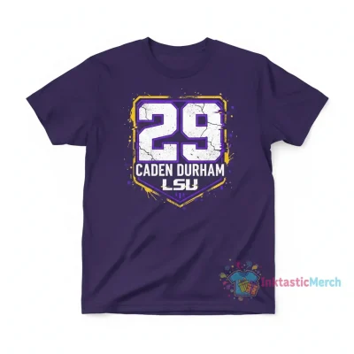 Caden Durham 29 LSU Football Fan Shirt
