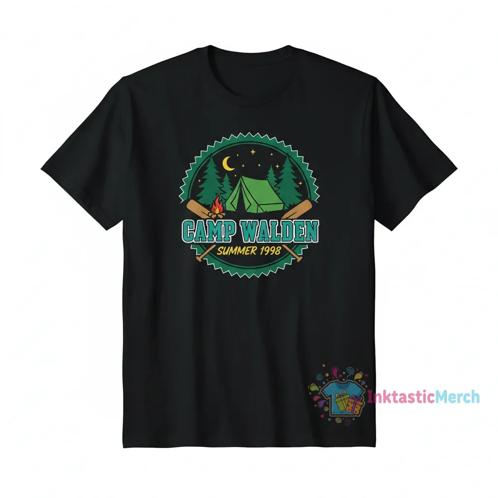 Camp Walden The Parent Trap Hallie Parker Movie Summer Camp T-Shirt T-Shirts Men's Heavyweight T-shirt 1 Camp Walden The Parent Trap Hallie Parker Movie Summer Camp T-Shirt T-Shirts Men's Heavyweight T-shirt