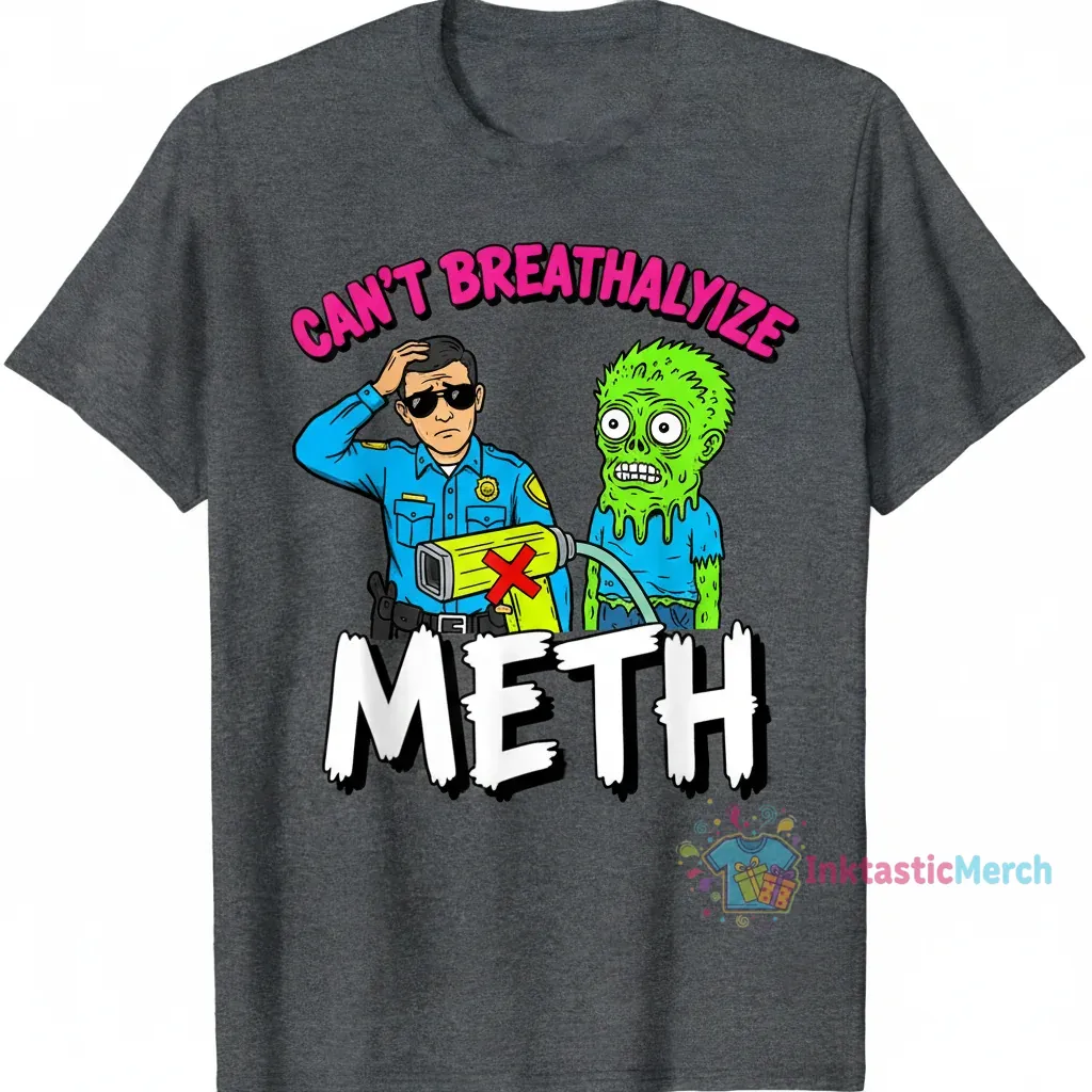 Can't Breathalyze Meth Police Meme Shirt 1 Can't Breathalyze Meth Police Meme Shirt