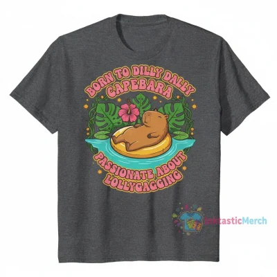 Capybara Dilly Dally Lollygagging Tee