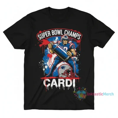 New England Patriots Super Bowl Paint Tee
