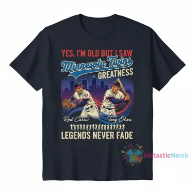 Minnesota Twins Legends Skyline Signatures Tee