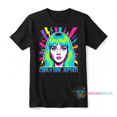 Carly Rae Jepsen Black Heavyweight T-Shirt - Men's Size S