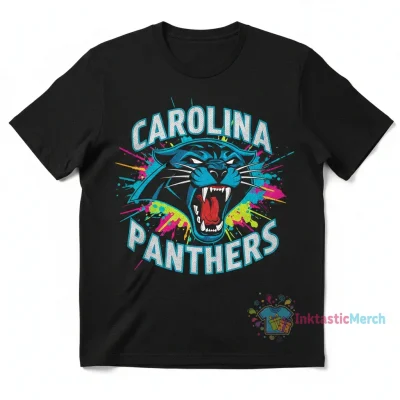 Carolina Panthers Scream Logo T-Shirt | Fan Apparel