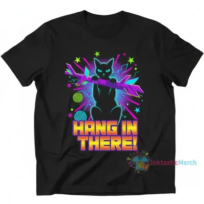 Cute Cat Hang In There T-Shirt