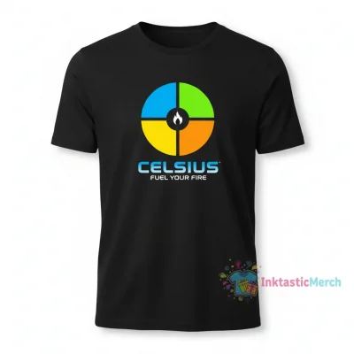 Men's Celsius Heavyweight T-Shirt - Black, Size S