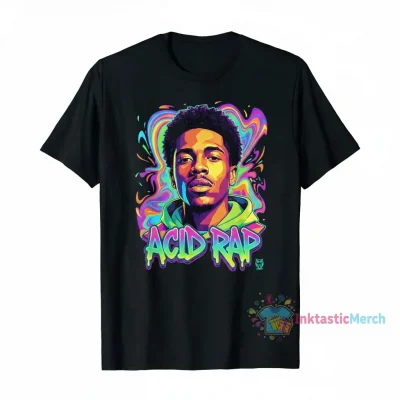 Chance The Rapper Acid Rap Heavyweight T-shirt - Black (Size S)
