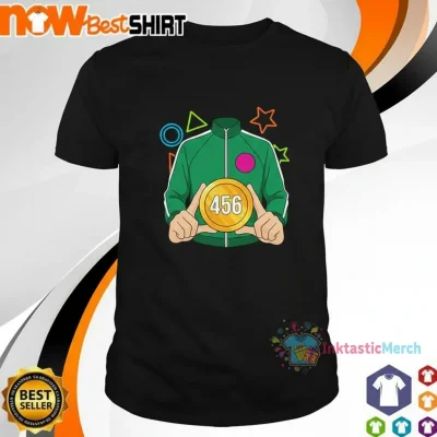 Squid Game 456 Character T-Shirt