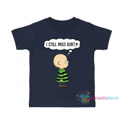 Charlie Brown 'I Still Miss Kurt Cobain' Cute Baby Shirt - Durable & Vibrant