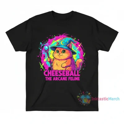Cheeseball The Wizard Cat Meme T-Shirt | Funny Cat Lover Gift