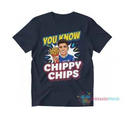 Chelsea Cole Palmer 'You Know Chippy Chips' Tee: Premium Comfort & Lasting Style