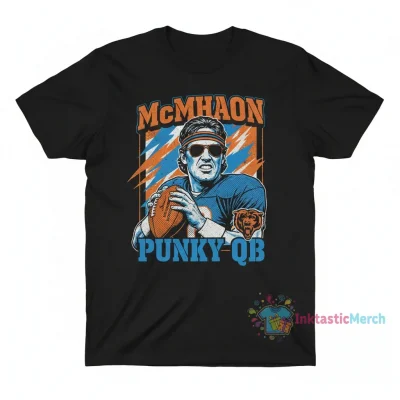 Chicago Bears Jim McMahon Punky QB T-Shirt