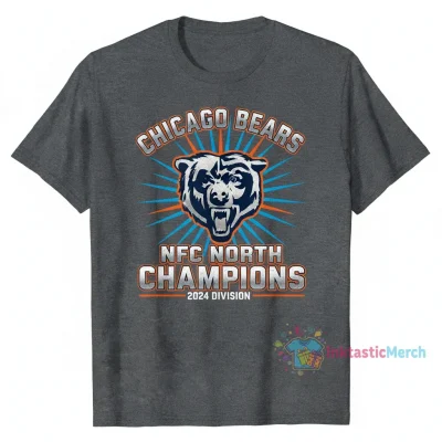 Chicago Bears NFC North Division Champions T-Shirt - Official Fan Gear