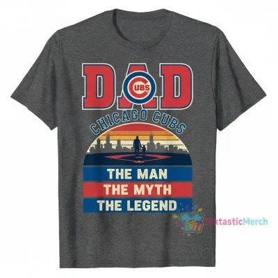 Chicago Cubs Dad: The Legend Tee