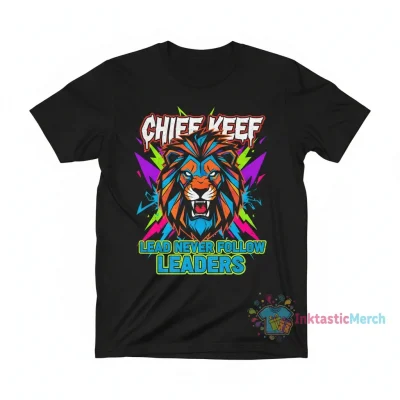 Chief Keef 'Lead Never Follow' Classic Tee - Black (Sold Out)