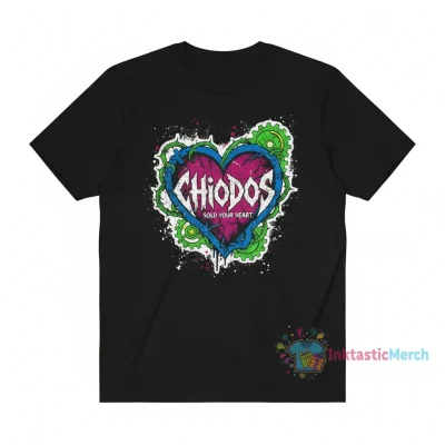 Chiodos Band T-Shirt - Men's Heavyweight, Size S, Black
