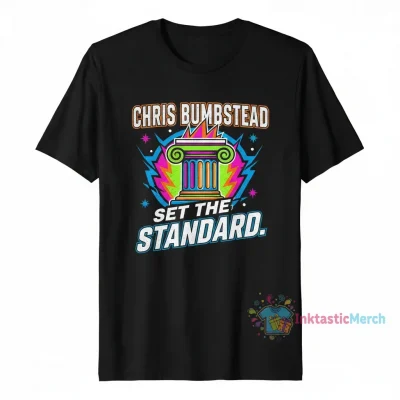 Chris Bumstead Set The Standard T-Shirts Men's Heavyweight T-shirt