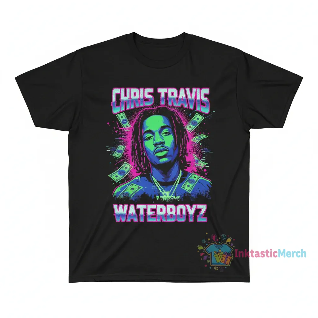 Chris Travis Vintage Bootleg Shirt Premium Matte Vertical Poster 8" x 10" 1 Chris Travis Vintage Bootleg Shirt Premium Matte Vertical Poster 8" x 10"
