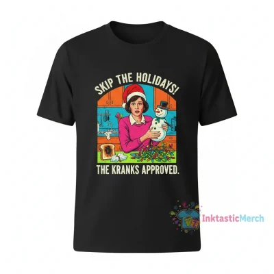 Christmas With The Kranks Active T-Shirt - Men's Heavyweight Black, Size S