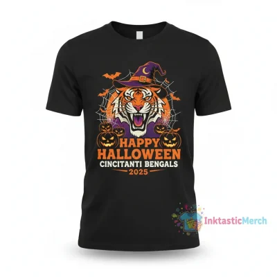 Cincinnati Bengals Happy Halloween 2025 Poster Shirt