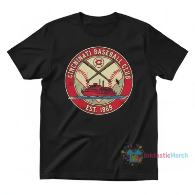 Cincinnati Reds Archives T-Shirt - Official MLB Apparel