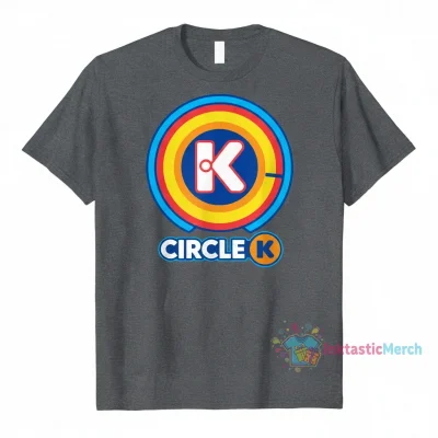 Circle K Men's Heavyweight T-Shirt - Sport Grey
